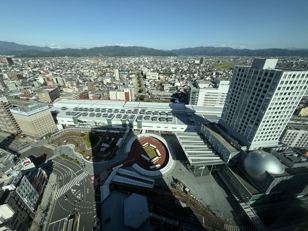 コートヤード・バイ・マリオット福井からの景色