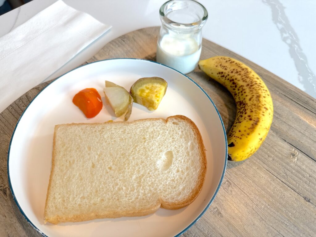 コートヤード・バイ・マリオット福井の朝食レストラン「サブスタンス」の赤ちゃんが食べれる食事内容