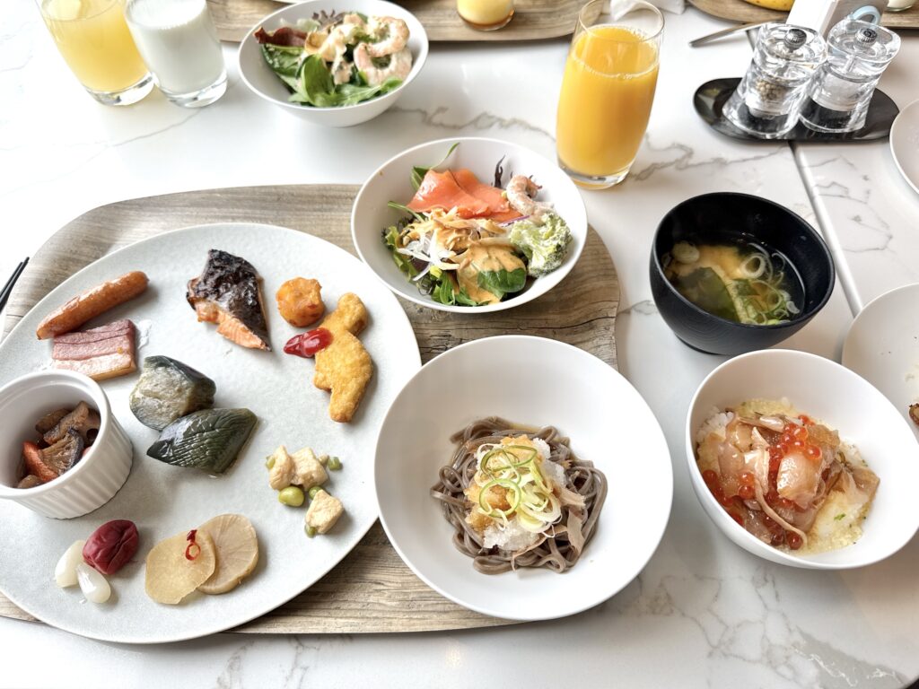 コートヤード・バイ・マリオット福井の朝食レストラン「サブスタンス」の食事内容