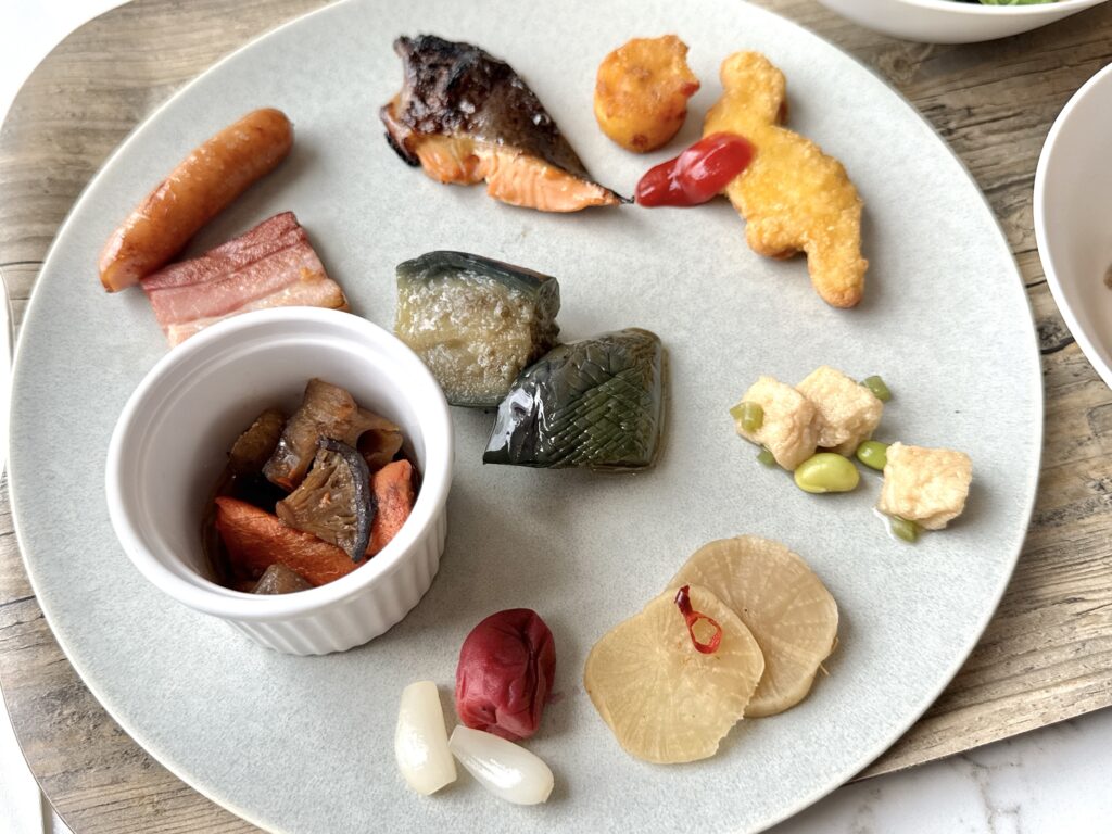 コートヤード・バイ・マリオット福井の朝食レストラン「サブスタンス」の食事内容