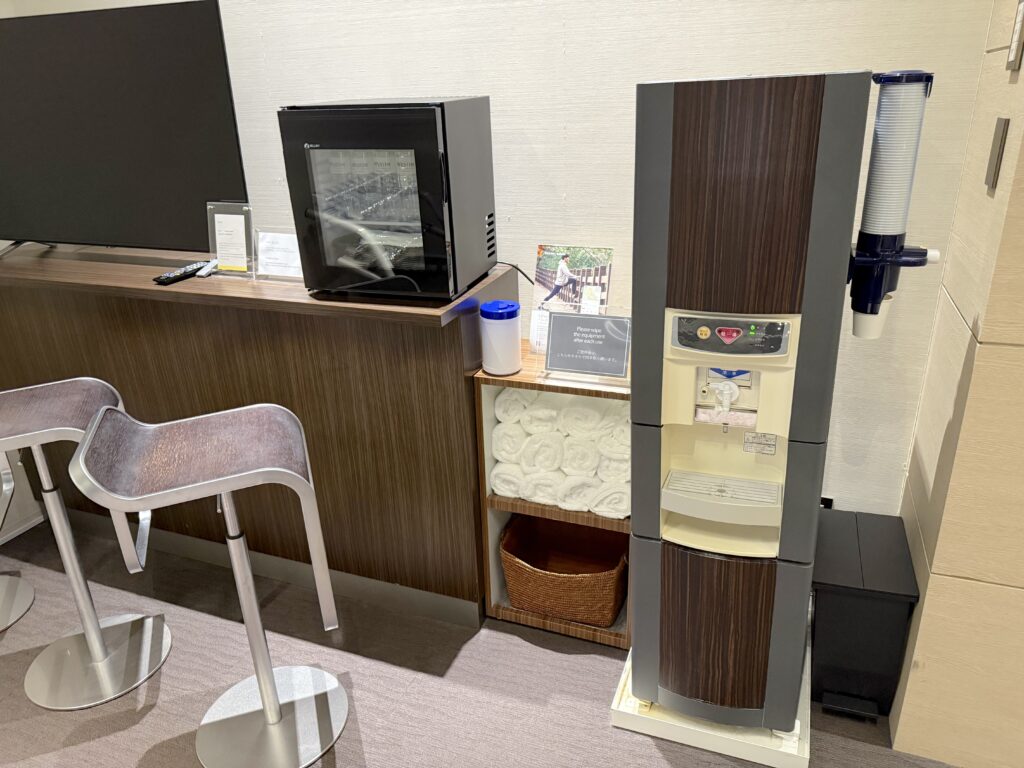 ウェスティンホテル仙台のフィットネスジム