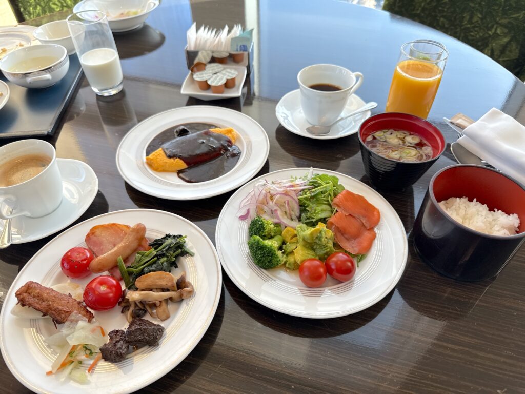 ウェスティンホテル仙台の朝食レストランの食事内容