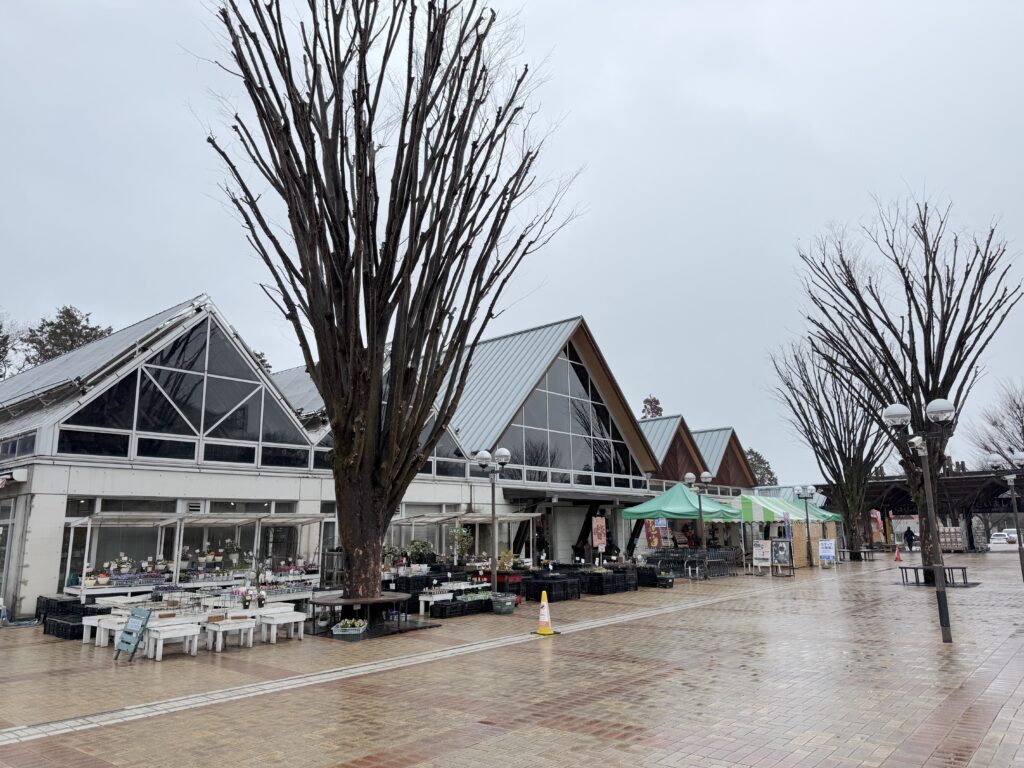 道の駅ろまんちっく村の外観
