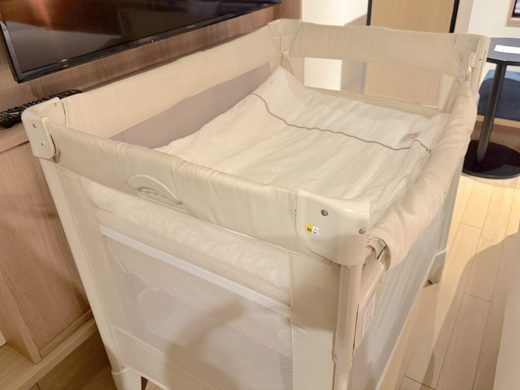 フェアフィールド・バイ・マリオットのベビーベッド