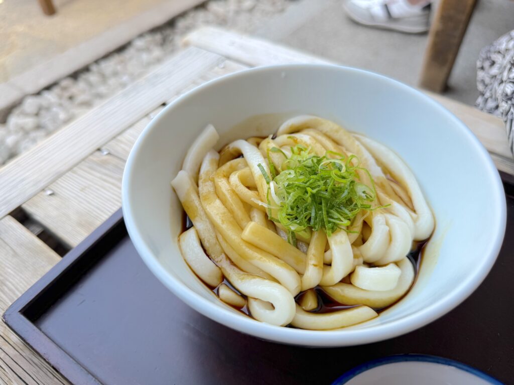 おかげ横丁の伊勢うどん