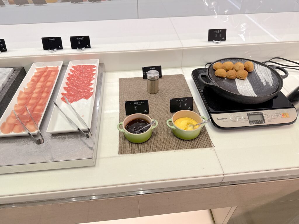 大阪マリオット都ホテルのクラブラウンジの朝食内容