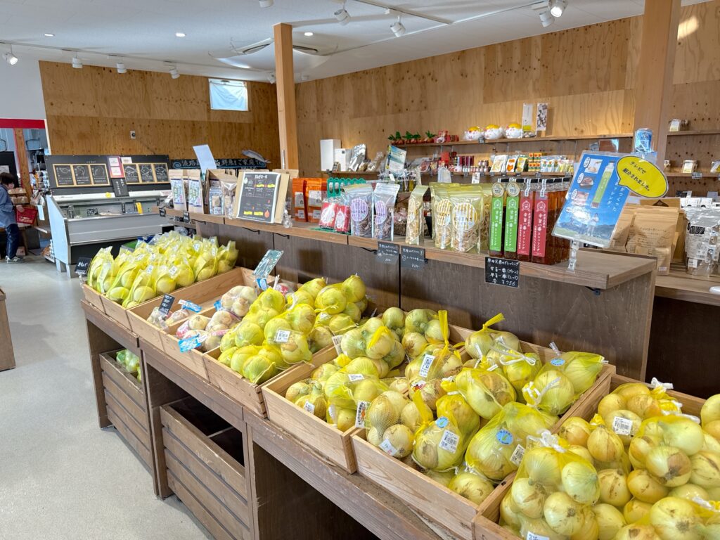 福良マルシェの店内