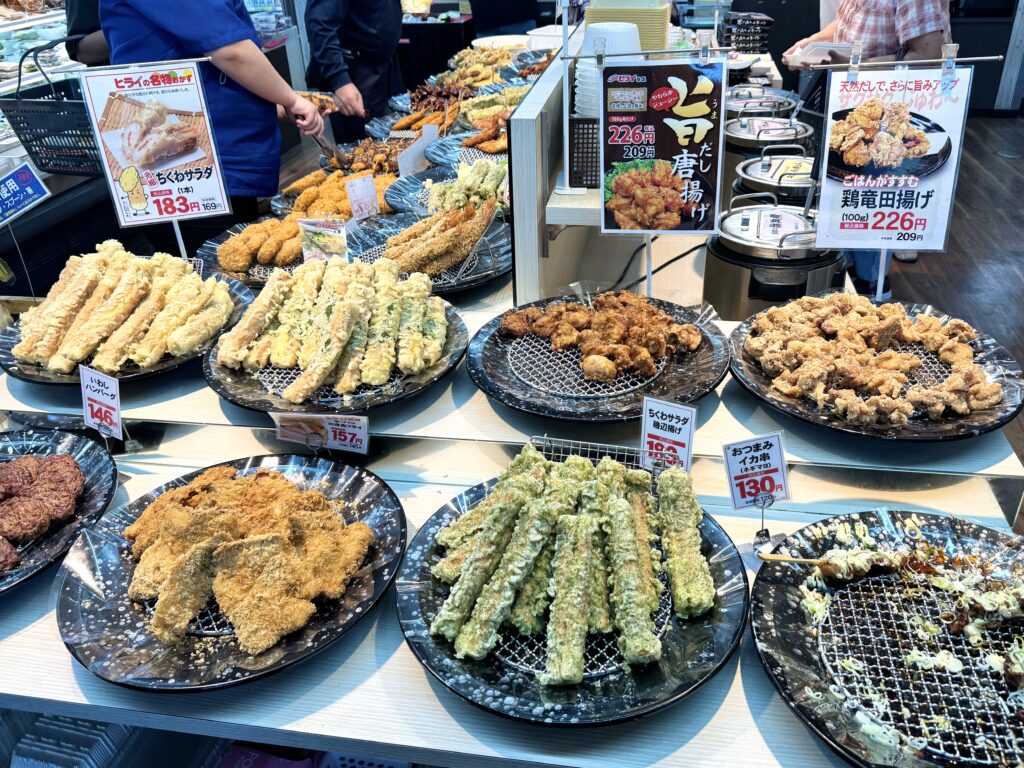 おべんとうのヒライ阿蘇坊中店のお惣菜