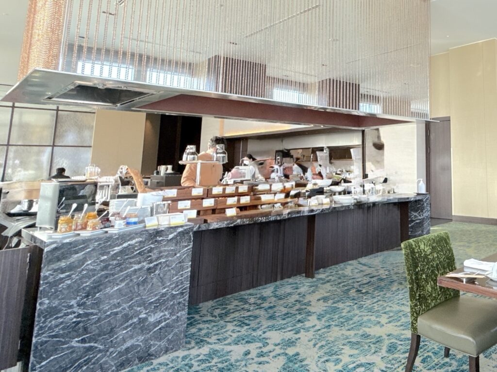 ウェスティンホテル仙台の朝食会場symphony