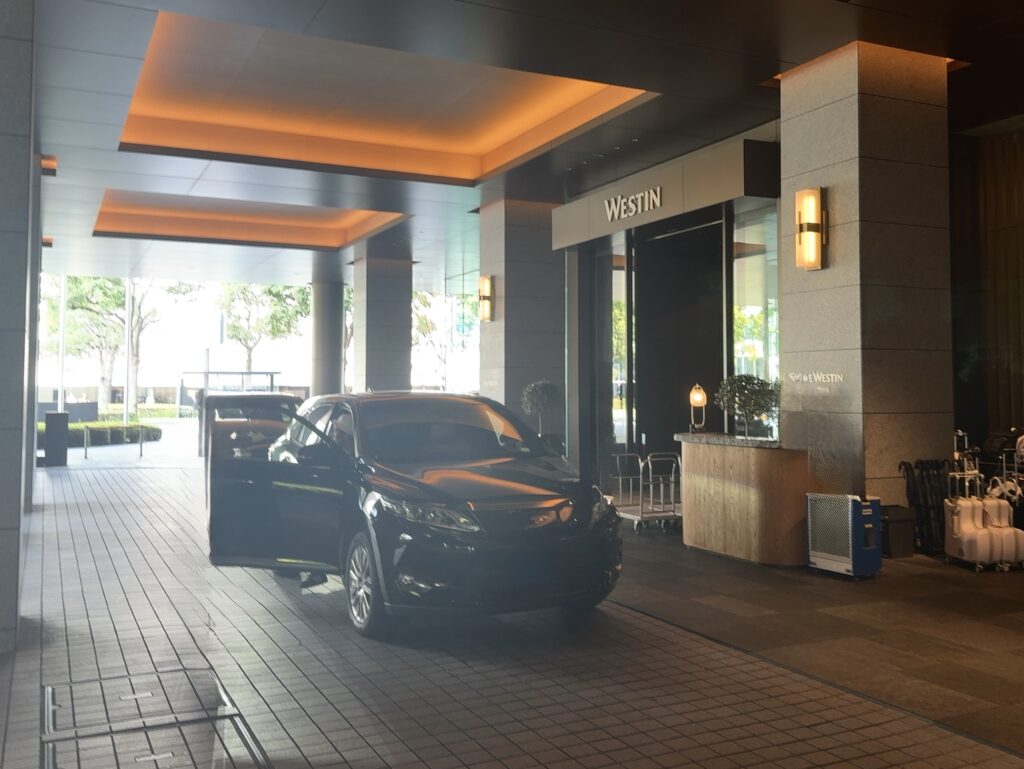 ウェスティンホテル横浜のホテルロータリー
