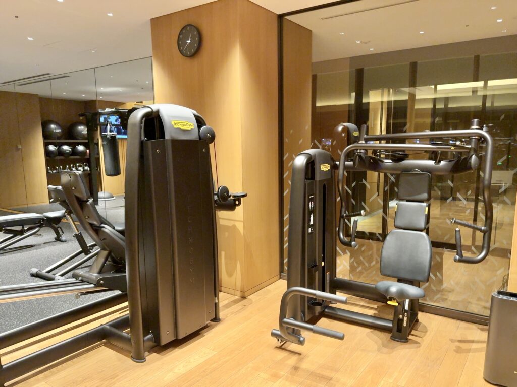ウェスティンホテル横浜のフィットネスジム