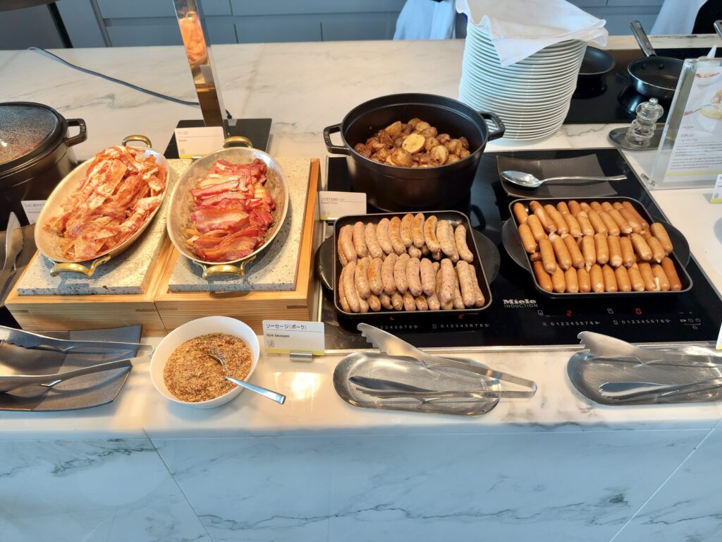 ウェスティンホテル横浜のクラブラウンジ「ウェスティンクラブ」の朝食の食事内容