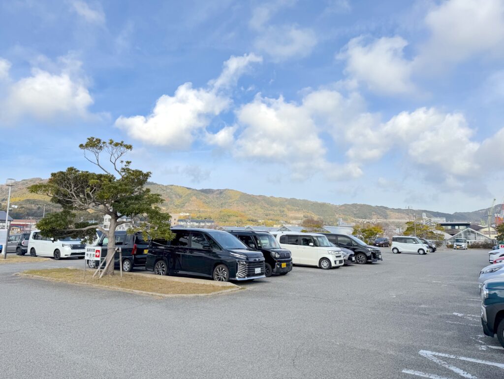 フェアフィールド・バイ・マリオット兵庫淡路島東浦の駐車場