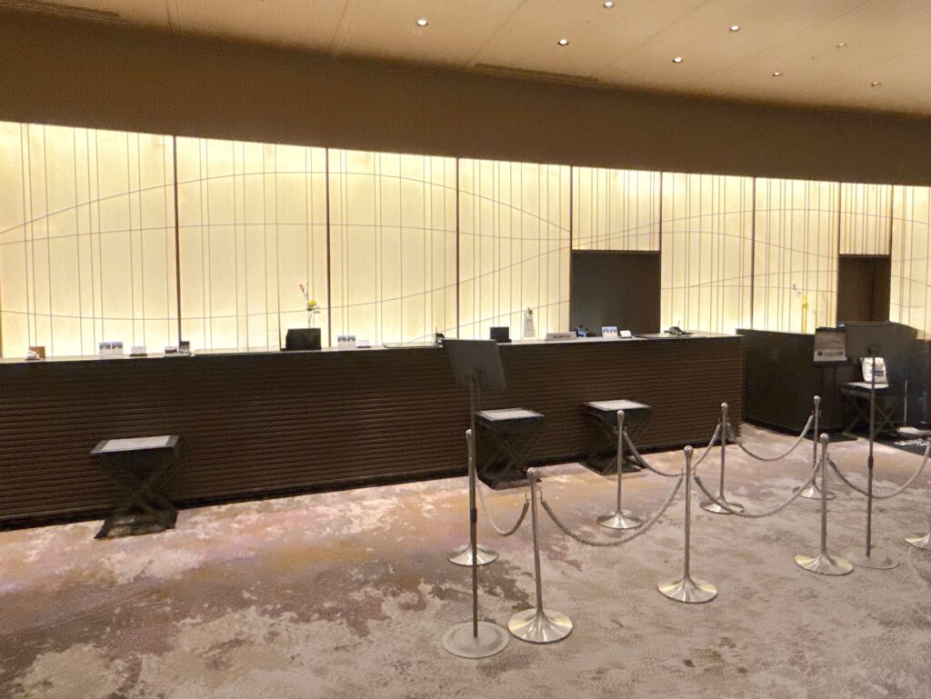 ザ・プリンス京都宝ヶ池オートグラフコレクションのレセプション