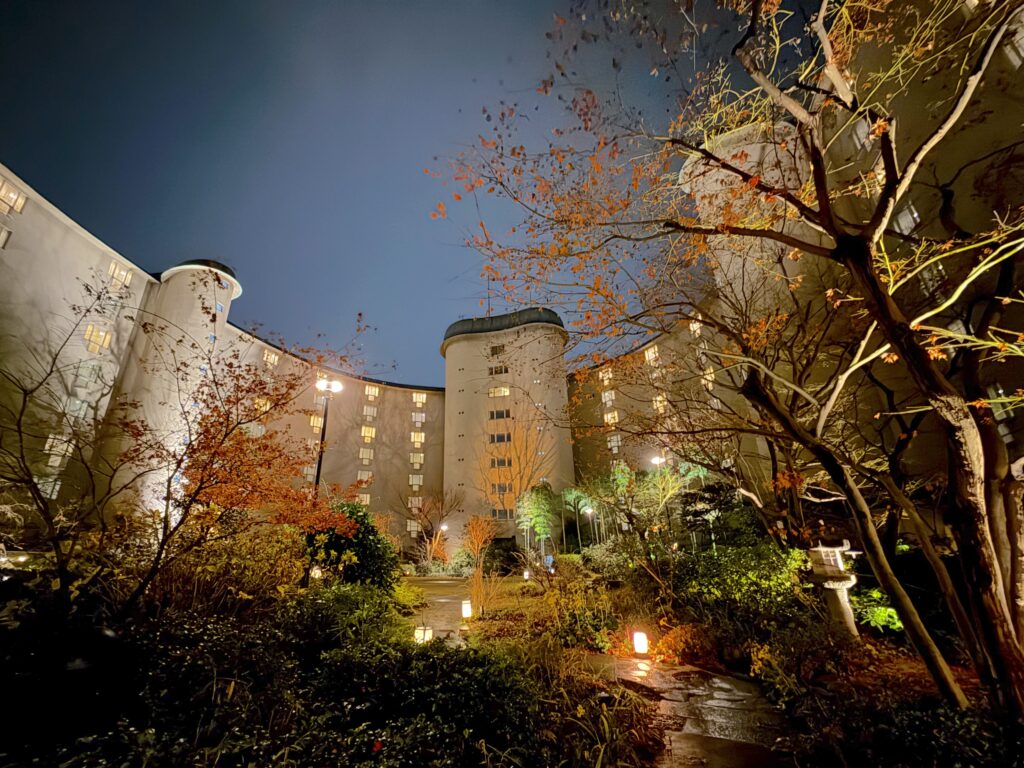ザ・プリンス京都宝ヶ池オートグラフコレクションの中庭