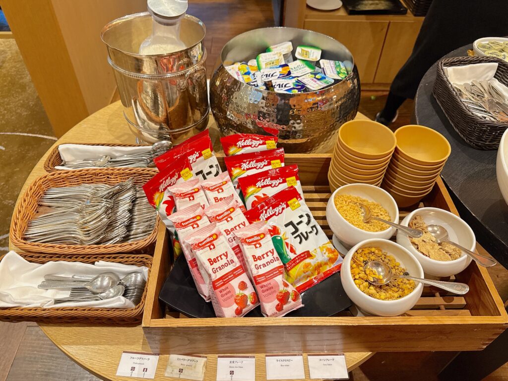ザ・プリンス京都宝ヶ池オートグラフコレクションのクラブラウンジの朝食内容