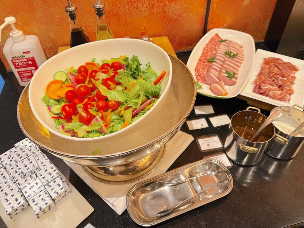 ザ・プリンス京都宝ヶ池オートグラフコレクションのクラブラウンジの朝食内容
