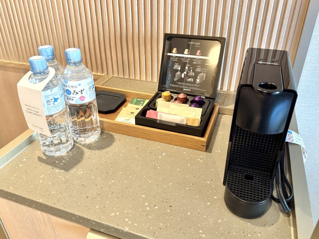 コートヤード・バイ・マリオット札幌の客室のミニバー