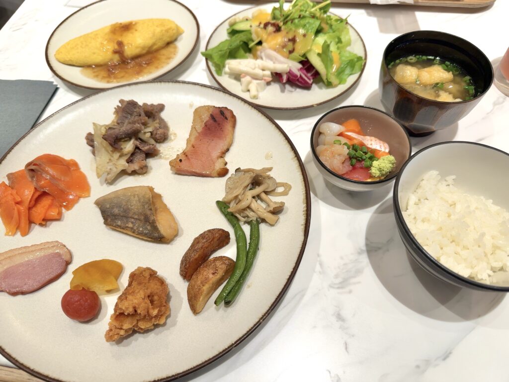 コートヤード・バイ・マリオット札幌のレストラン「サブスタンス」の朝食内容