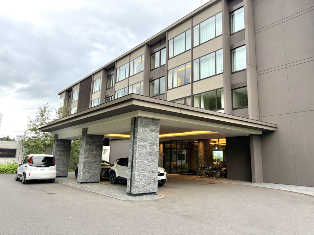 東山ニセコビレッジ・リッツ・カールトン・リザーブのロータリー