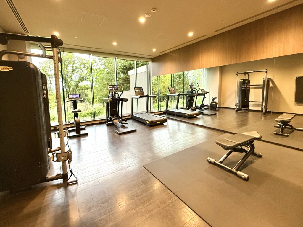 東山ニセコビレッジ・リッツ・カールトン・リザーブのフィットネスジム