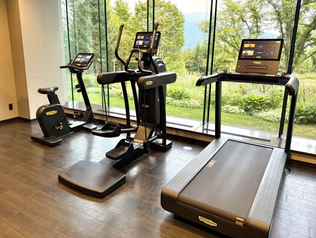 東山ニセコビレッジ・リッツ・カールトン・リザーブのフィットネスジム