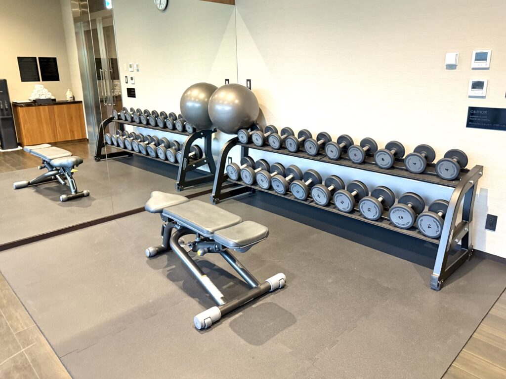 東山ニセコビレッジ・リッツ・カールトン・リザーブのフィットネスジム