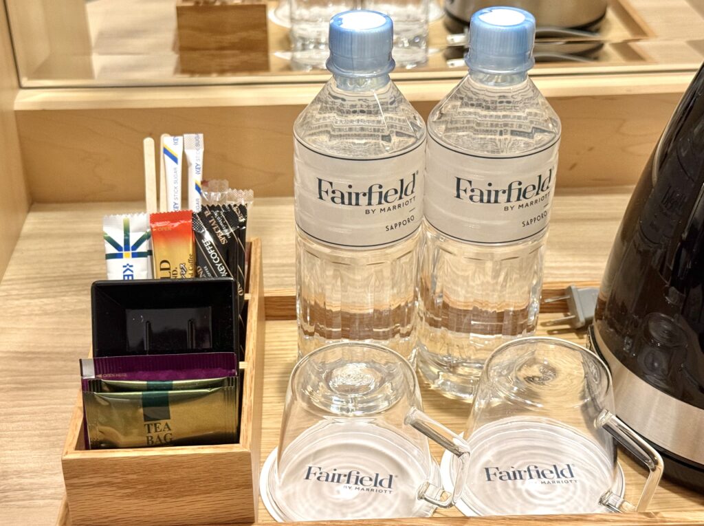 フェアフィールド・バイ・マリオット札幌の客室のミニバー