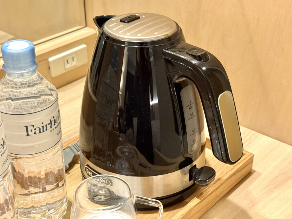 フェアフィールド・バイ・マリオット札幌の客室のミニバー