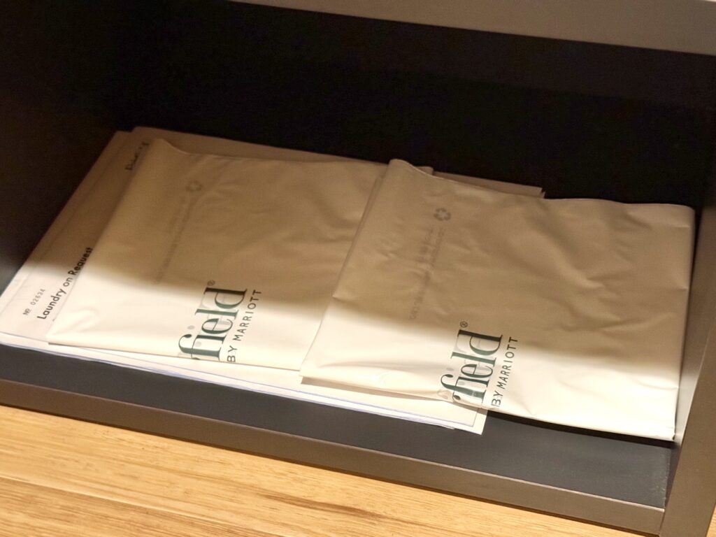 フェアフィールド・バイ・マリオット札幌の客室のクローゼット