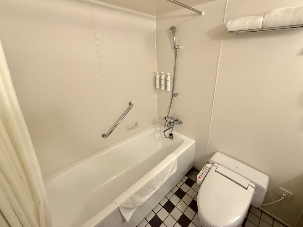 フェアフィールド・バイ・マリオット札幌の客室のバスルーム