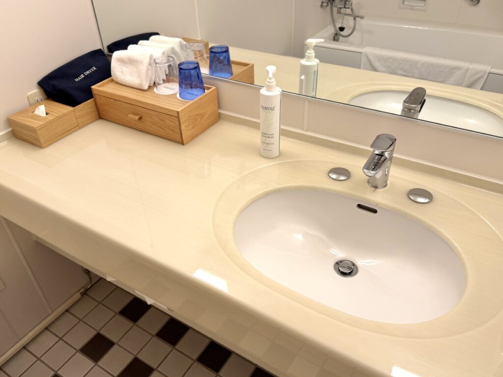 フェアフィールド・バイ・マリオット札幌の客室の洗面ルーム