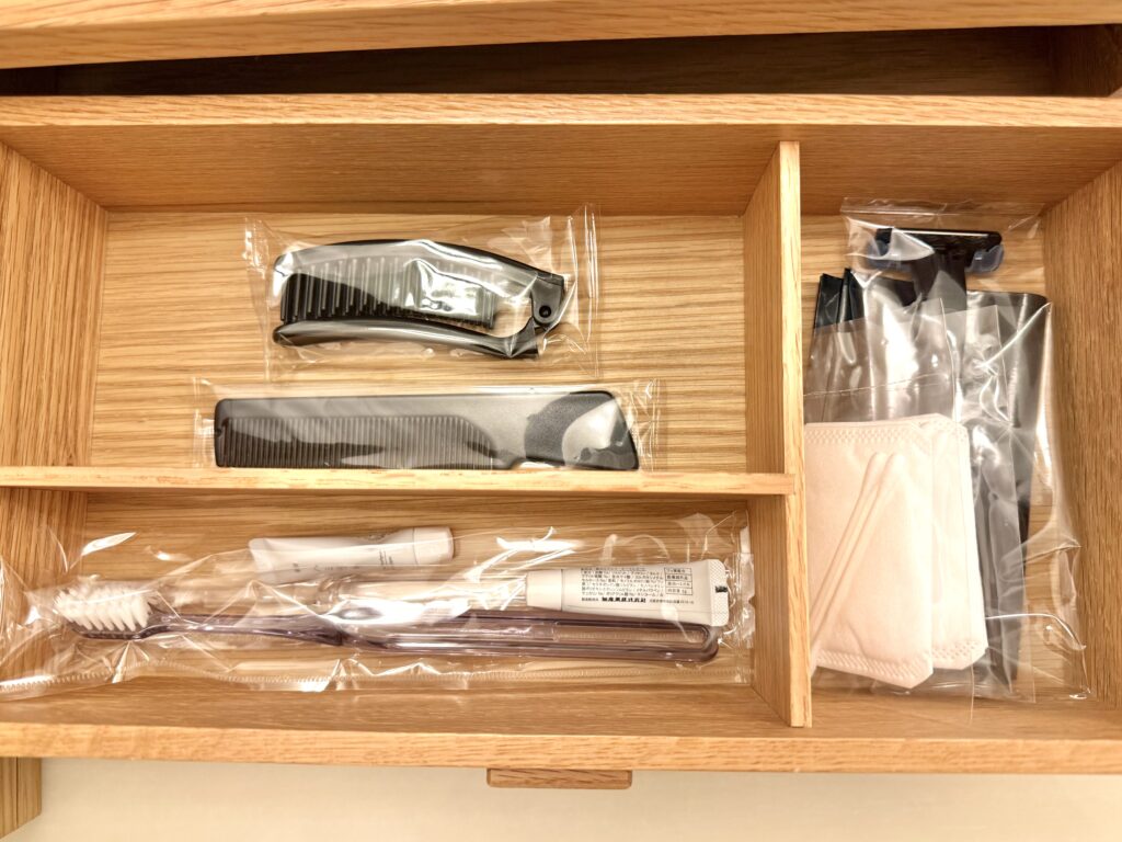 フェアフィールド・バイ・マリオット札幌の客室の洗面アメニティ