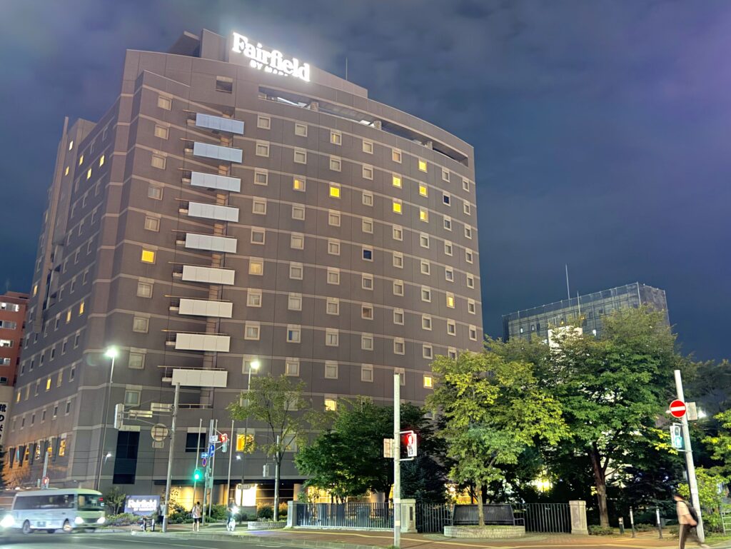 フェアフィールド・バイ・マリオット札幌の外観