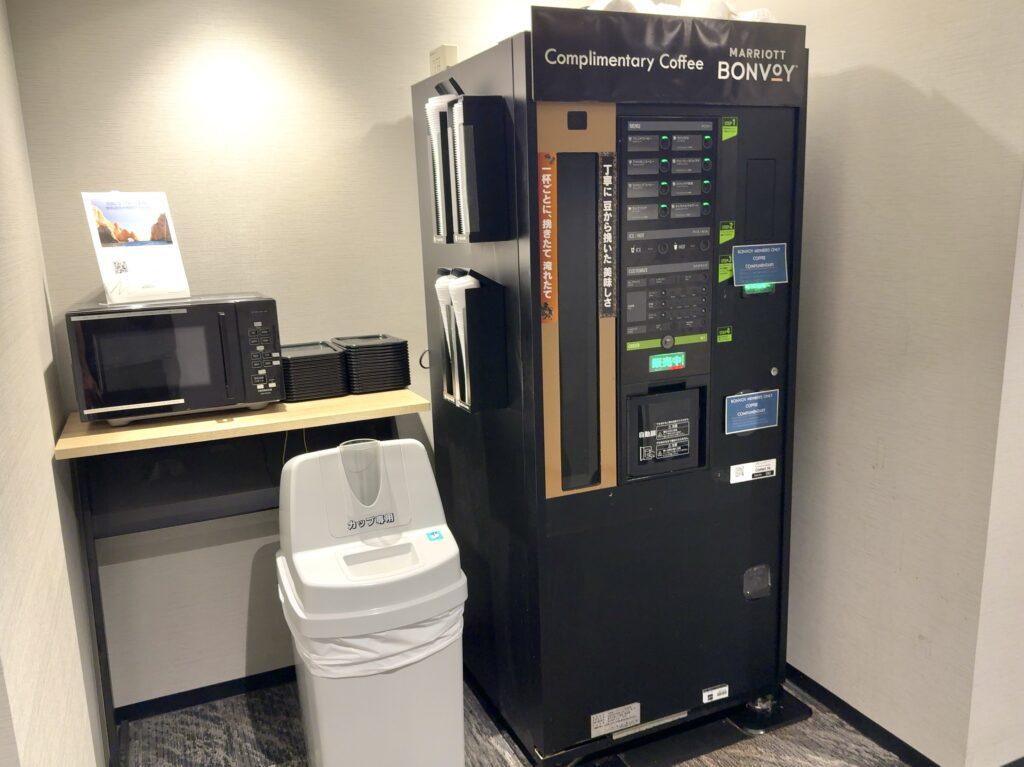 フェアフィールド・バイ・マリオット札幌のコーヒーマシン