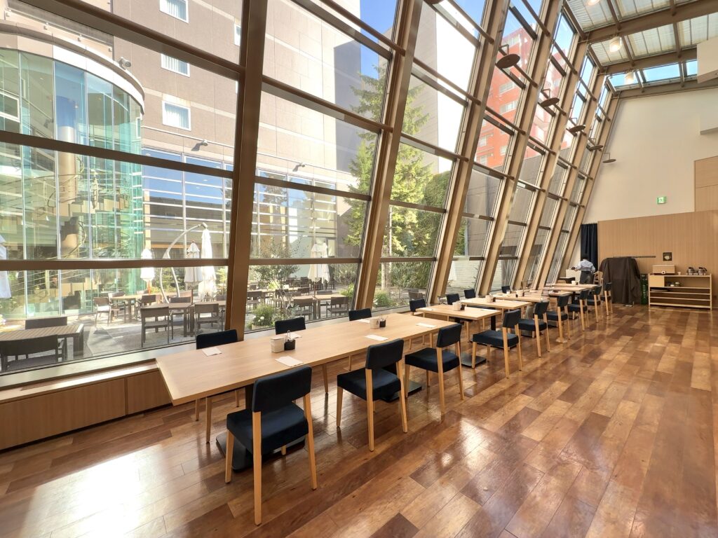 フェアフィールド・バイ・マリオット札幌の朝食レストラン「LUONTO(ルオント)」の会場