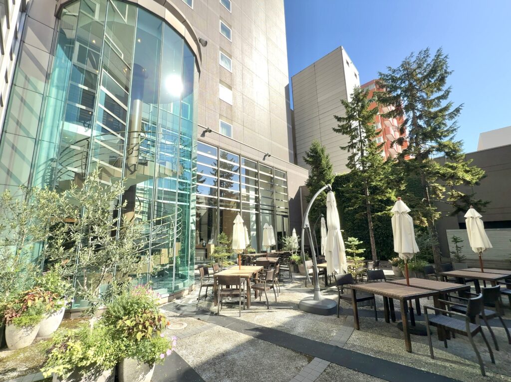 フェアフィールド・バイ・マリオット札幌の中庭