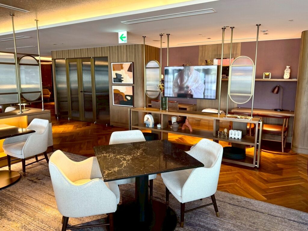 ウェスティン都ホテル京都のクラブラウンジ「ウェスティンクラブ」