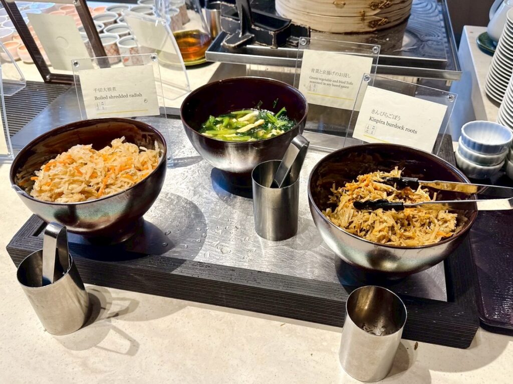 ウェスティン都ホテル京都のレストラン「洛空」の朝食内容