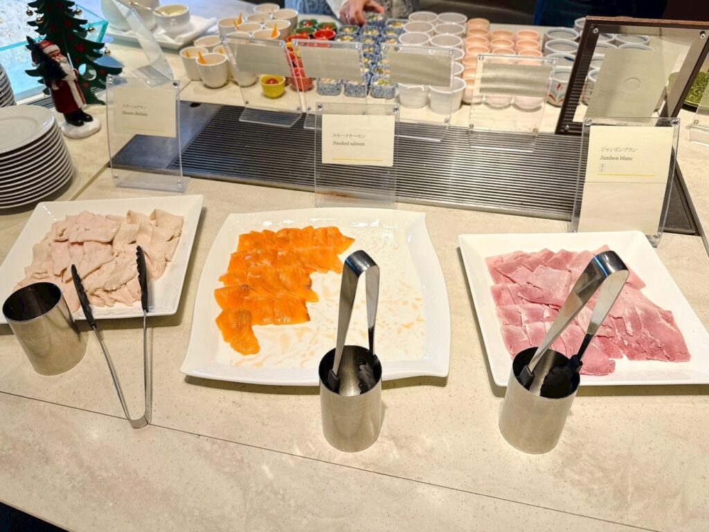 ウェスティン都ホテル京都のレストラン「洛空」の朝食内容