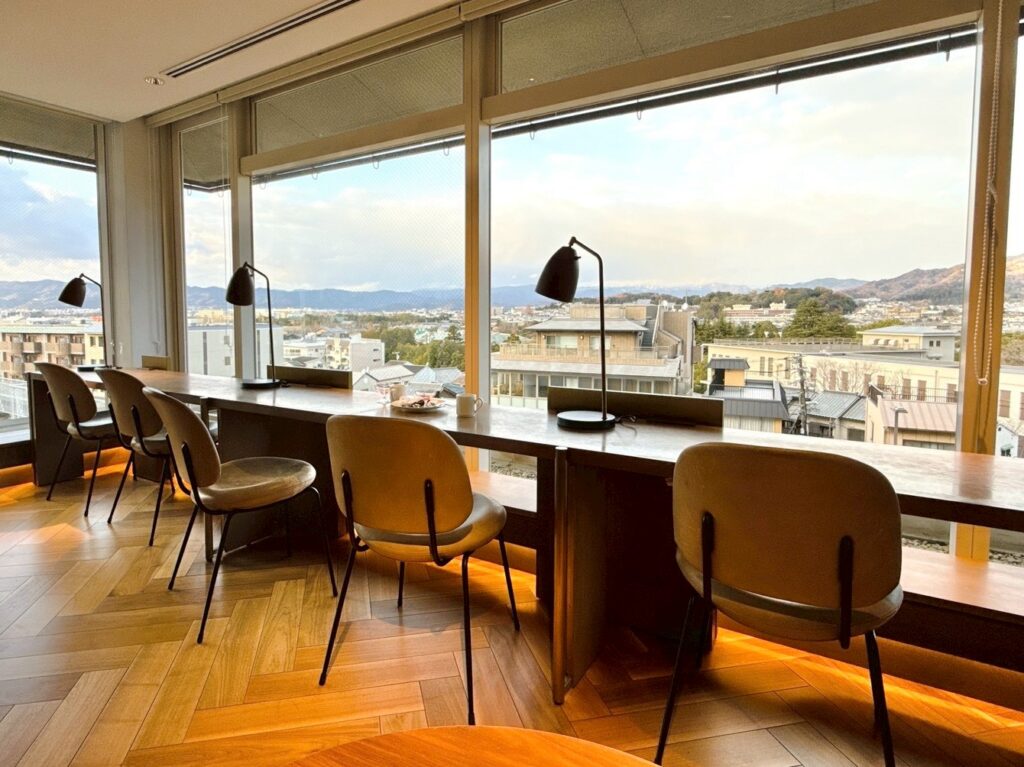 ウェスティン都ホテル京都のクラブラウンジ「ウェスティンクラブ」