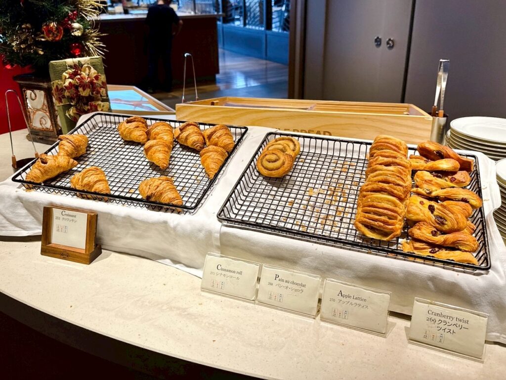 ウェスティン都ホテル京都のレストラン「洛空」の朝食内容