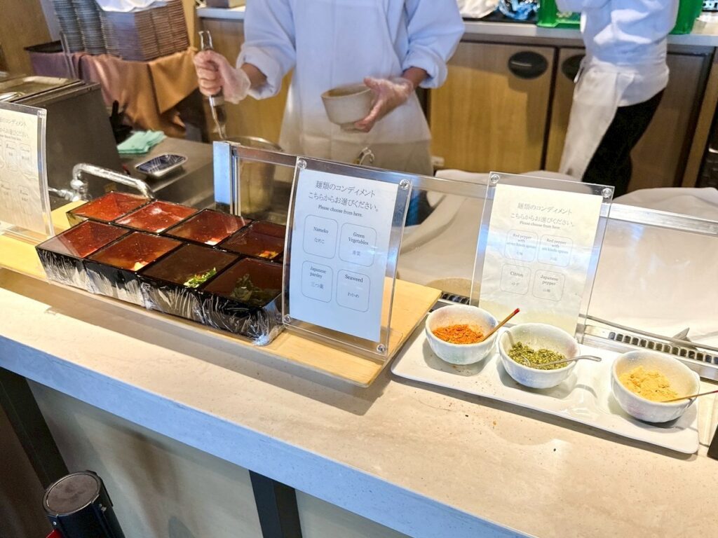 ウェスティン都ホテル京都のレストラン「洛空」の朝食内容