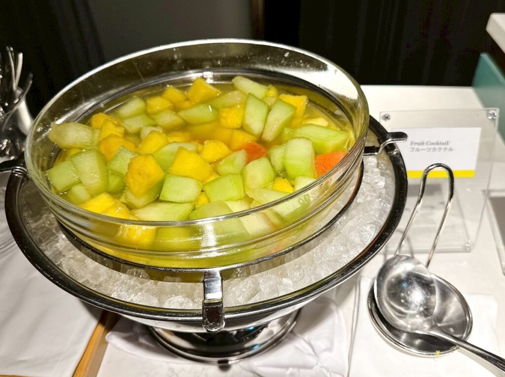 ウェスティン都ホテル京都のクラブラウンジ「ウェスティンクラブ」のコーディアル&デザートタイムの提供内容