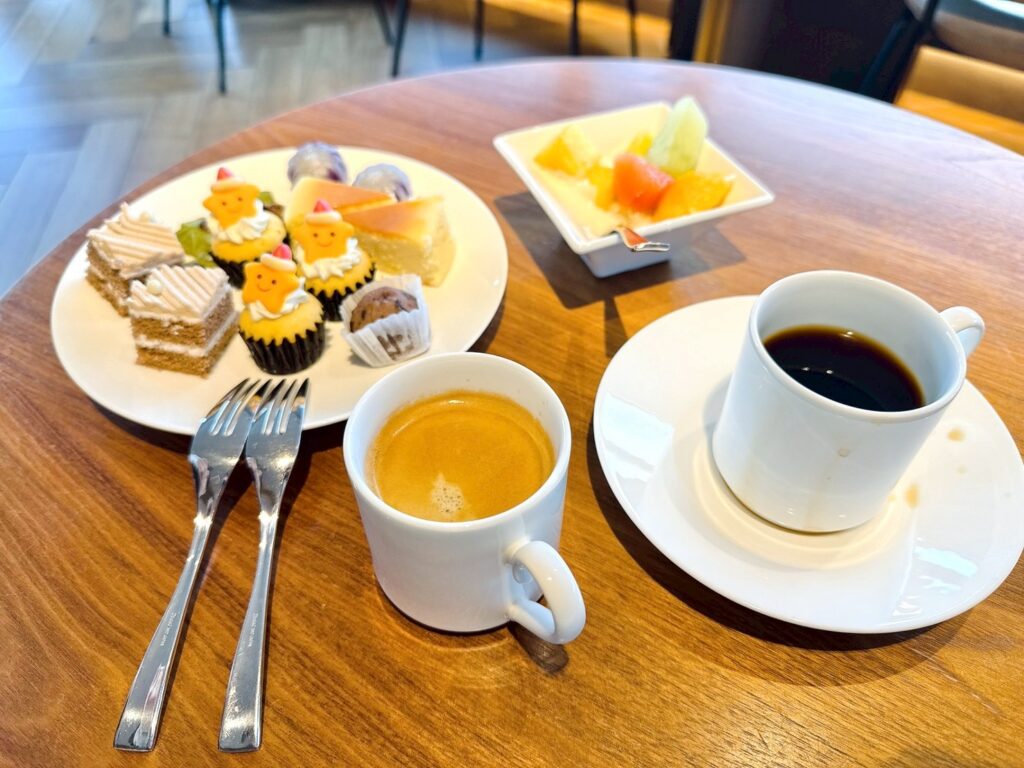 ウェスティン都ホテル京都のクラブラウンジの食事内容