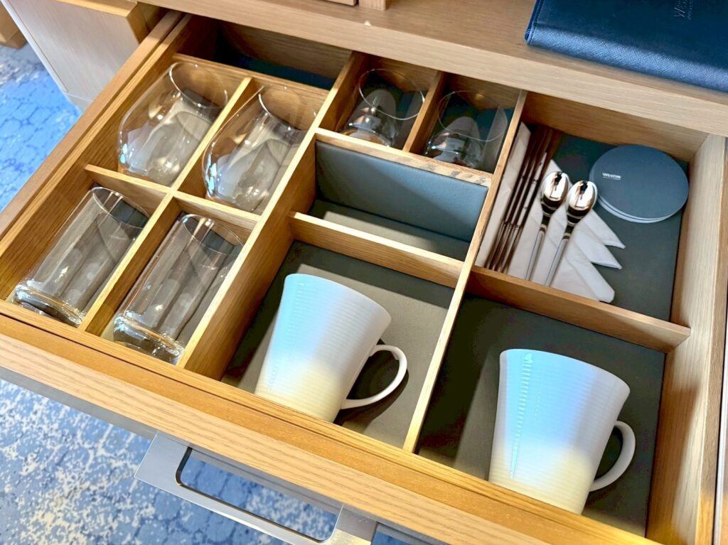 ウェスティン都ホテル京都の客室のミニバー