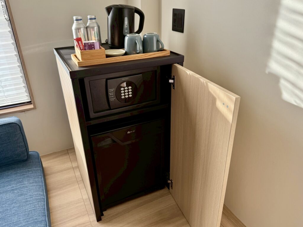 フェアフィールド・バイ・マリオット岐阜清流里山公園の客室ミニバー