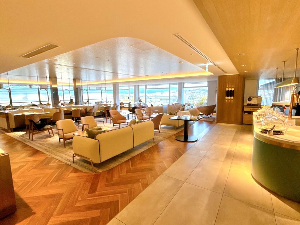 ウェスティン都ホテル京都のクラブラウンジ