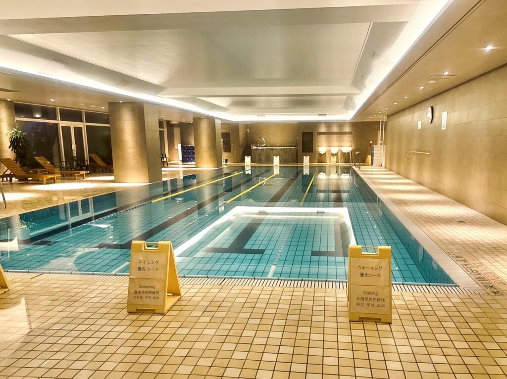 ウェスティン都ホテル京都のフィットネスジム