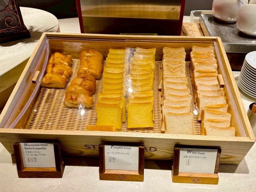 ウェスティン都ホテル京都のレストラン「洛空」の朝食内容